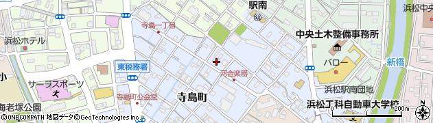 安松鍼院周辺の地図