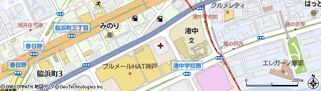 株式会社神戸製鋼所　神戸本社番号案内周辺の地図