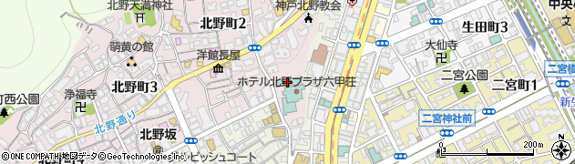 RIO COFFEE 神戸北野店周辺の地図