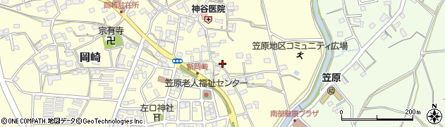 静岡県袋井市岡崎2379周辺の地図