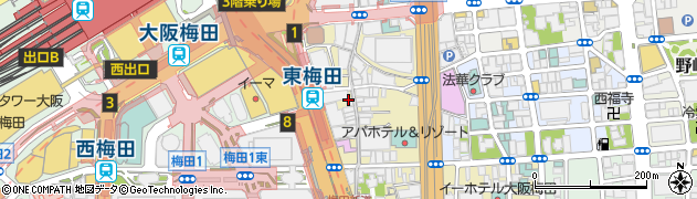 大衆居酒屋 酒ト肴さしすせそ 梅田お初天神店周辺の地図