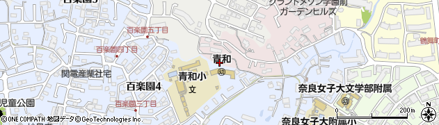 奈良県奈良市学園新田町2869周辺の地図