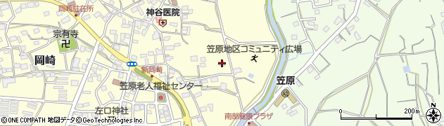 静岡県袋井市岡崎2305周辺の地図