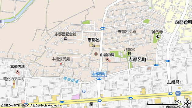 〒432-8066 静岡県浜松市中央区志都呂町の地図