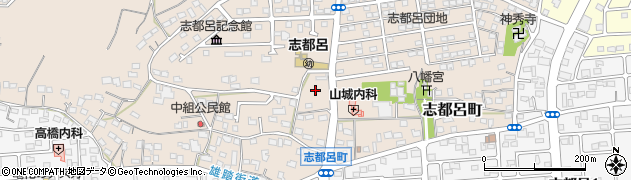 静岡県浜松市中央区志都呂町周辺の地図