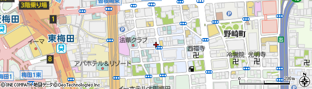 大阪府大阪市北区兎我野町10-20周辺の地図