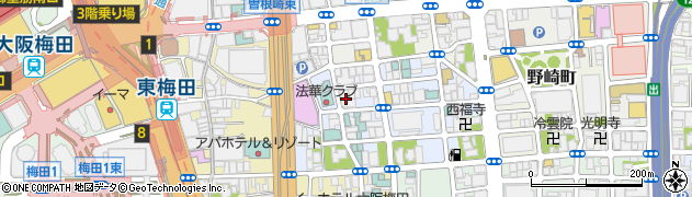 大阪府大阪市北区兎我野町10-8周辺の地図