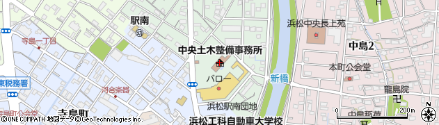 浜松市役所　都市整備部公園課用地調整グループ周辺の地図