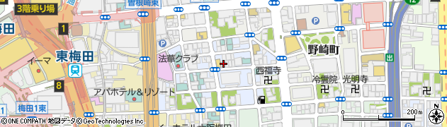 大阪府大阪市北区兎我野町5-9周辺の地図