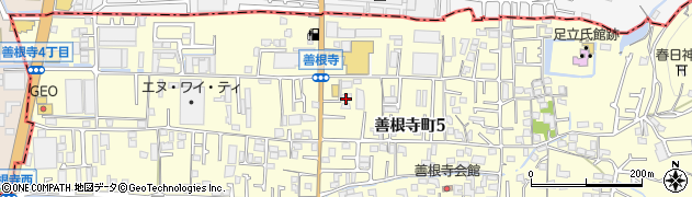 山田サイクル周辺の地図