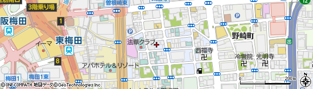 大阪府大阪市北区兎我野町10周辺の地図