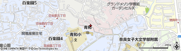 奈良県奈良市学園新田町2875周辺の地図
