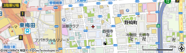 大阪府大阪市北区兎我野町5周辺の地図