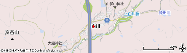 兵庫県神戸市須磨区白川（竹ノ下）周辺の地図