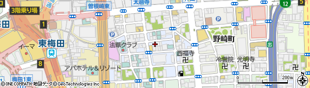 大阪府大阪市北区兎我野町5-15周辺の地図