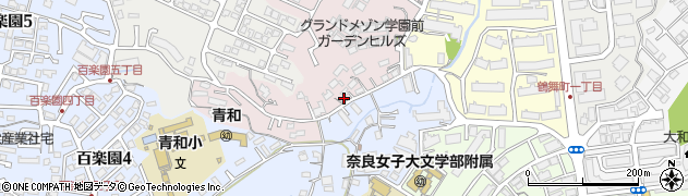奈良県奈良市学園新田町3030周辺の地図