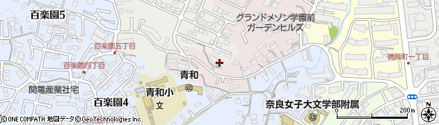 奈良県奈良市学園新田町2936周辺の地図