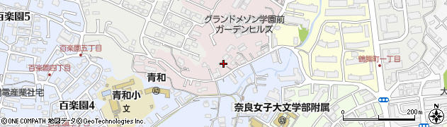 奈良県奈良市学園新田町3028周辺の地図