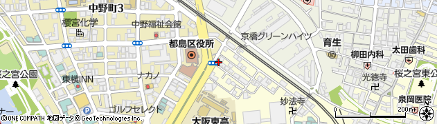 株式会社エスケーイー　京橋ガスセンター周辺の地図