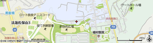 奈良県奈良市奈良阪町1870周辺の地図