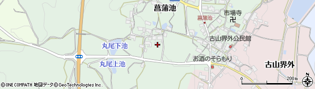 三重県伊賀市菖蒲池81周辺の地図