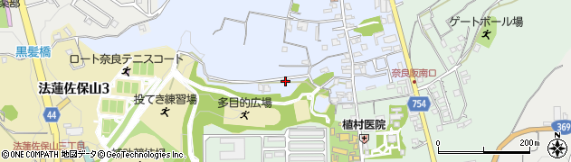 奈良県奈良市奈良阪町1869周辺の地図