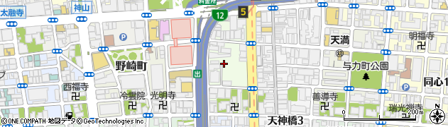 大阪府大阪市北区末広町2周辺の地図