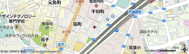 浜松市土産品協会周辺の地図