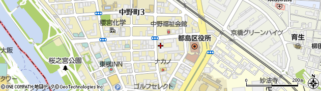 おたからや　京橋店周辺の地図