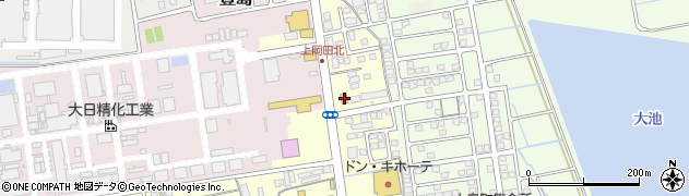 ローソン磐田上岡田店周辺の地図