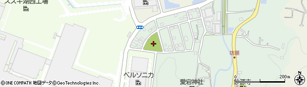 東笠子中央公園周辺の地図