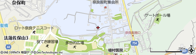 奈良県奈良市奈良阪町1906周辺の地図