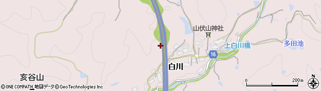 兵庫県神戸市須磨区白川堂ノ西周辺の地図