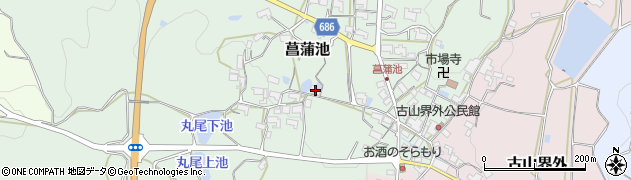 三重県伊賀市菖蒲池1307周辺の地図