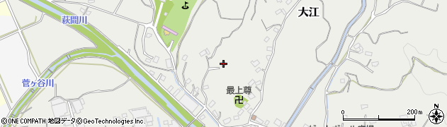 静岡県牧之原市大江1668周辺の地図
