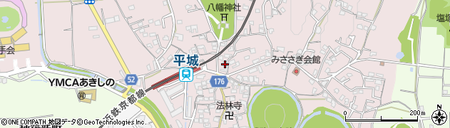 奈良県奈良市山陵町283周辺の地図