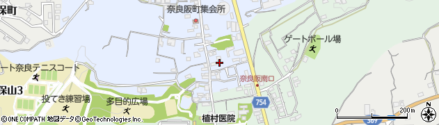 奈良県奈良市奈良阪町2283周辺の地図