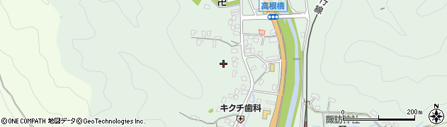 静岡県下田市河内周辺の地図
