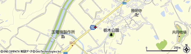 吉兆荘周辺の地図