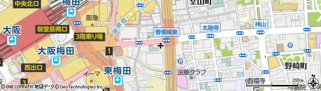 アンジェリカ 梅田店(ANGELICA)周辺の地図
