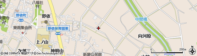 愛知県豊橋市野依町山脇22周辺の地図