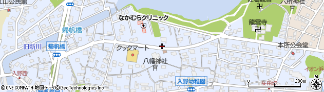 静岡県浜松市西区入野町周辺の地図