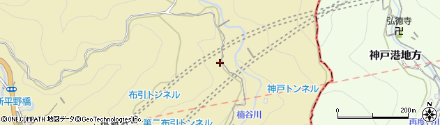 兵庫県神戸市兵庫区平野町（小屋場）周辺の地図