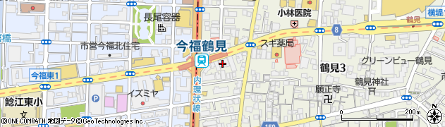 東進衛星予備校大阪鶴見校周辺の地図