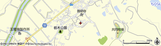 兵庫県神戸市西区櫨谷町栃木80周辺の地図