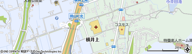ＤＣＭ津高店周辺の地図