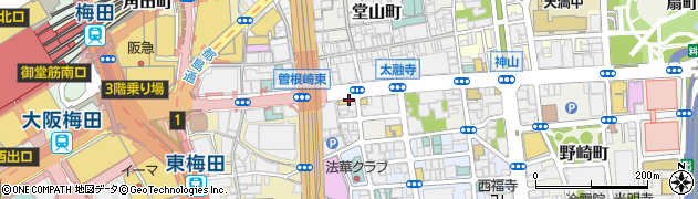 東梅田かなもりクリニック周辺の地図