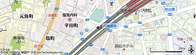 ジャパンレンタカー浜松店周辺の地図