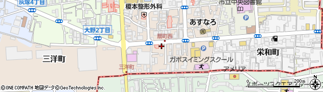 トヨタレンタリース大阪大東店周辺の地図