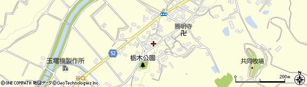 兵庫県神戸市西区櫨谷町栃木109周辺の地図